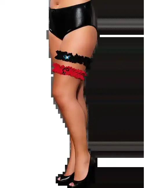 Strumpfband rot ADM1062