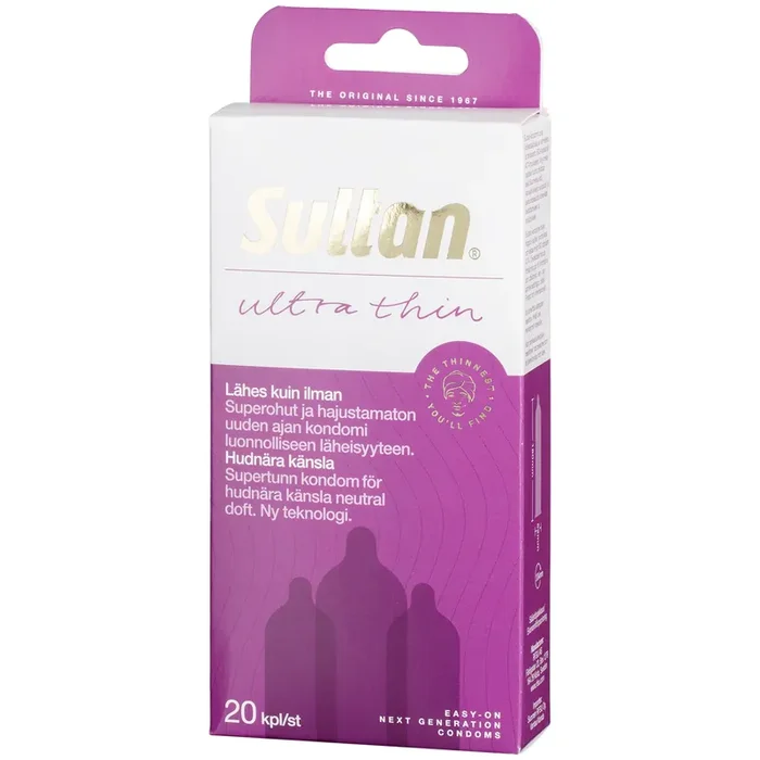 Sultan Ultradünne Kondome 20er Pack