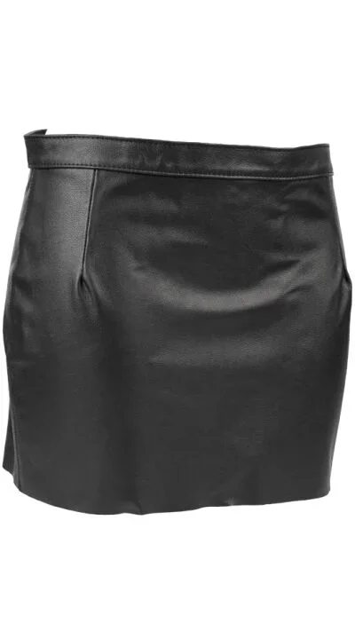 Super Mini-Rock aus Leder