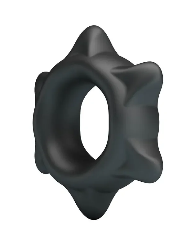 Superweicher Silikonring – Modell 11 – Schwarz