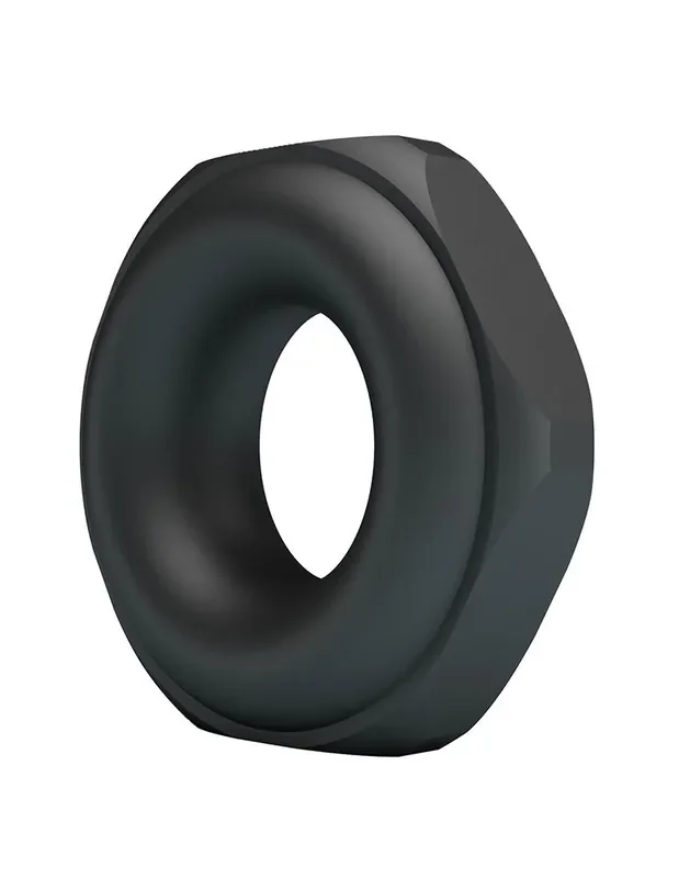 Superweicher Silikonring – Modell 14 – Schwarz
