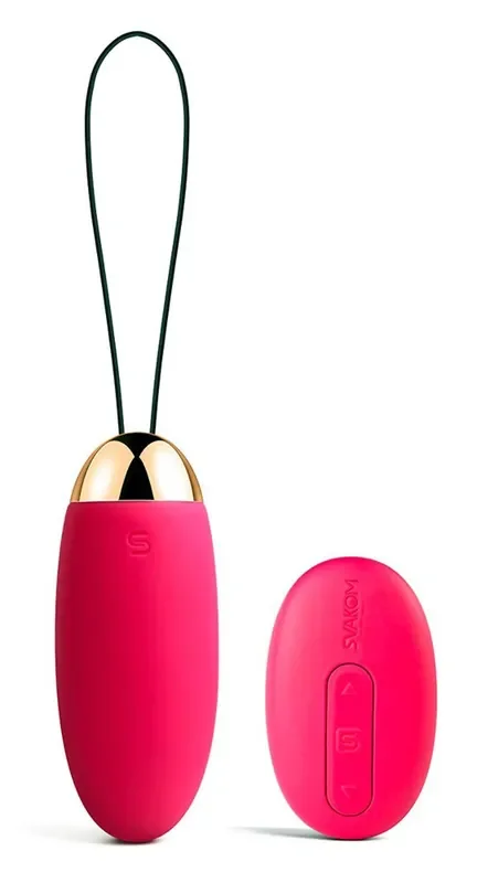 SVAKOM – Elva Vibrations-Ei mit Fernbedienung – Pink