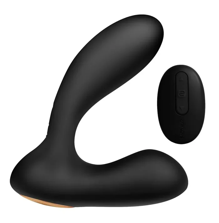 SVAKOM – Vick Prostaat Vibrator Met Afstandsbediening – Zwart