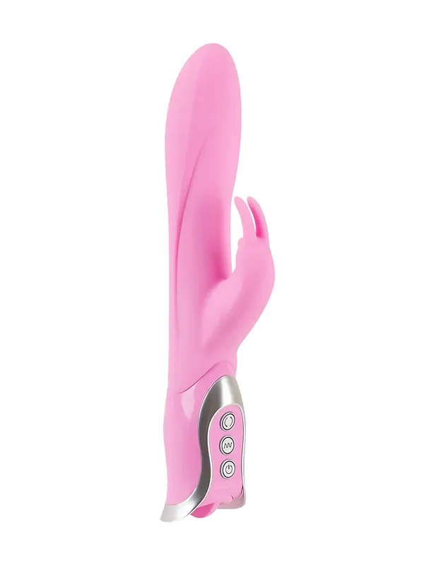 Sweet Smile Rotating Rabbit Bunnyvibrator, rosa