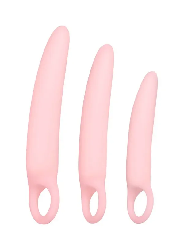 Sweet Smile Vaginal Trainers 3er Set Fingerdildos, rosa