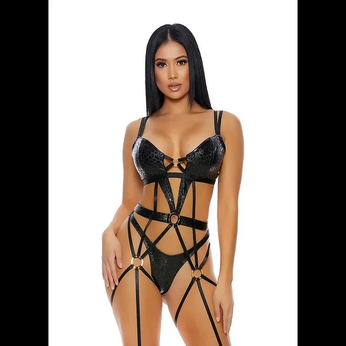 Sweet Spot – Cheetah Bustier Set – XL