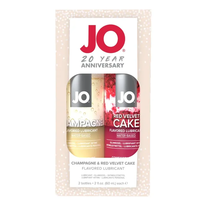System JO – 20 Year Anniversary Gift Set Champagne & Red Velvet Cake – 60ml