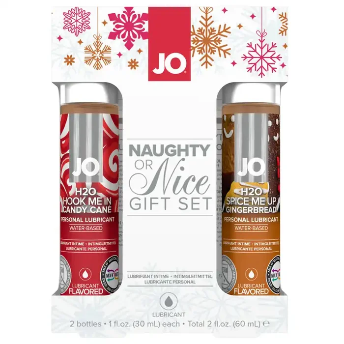 System JO – Naughty Or Nice Gleitmittel-Set – 2 x 30 ml
