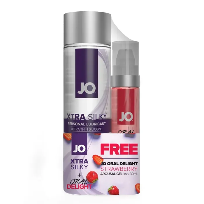System Jo – Xtra Seidiges Silikon-Gleitmittel mit Oraler Balsam – 120 ml