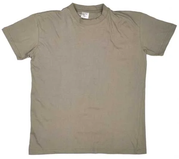 T-Shirt US-Style Grau-Oliv