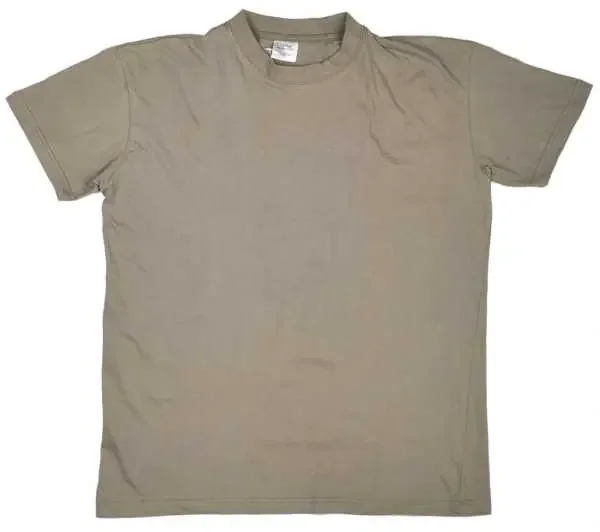 T-Shirt US-Style Grau-Oliv