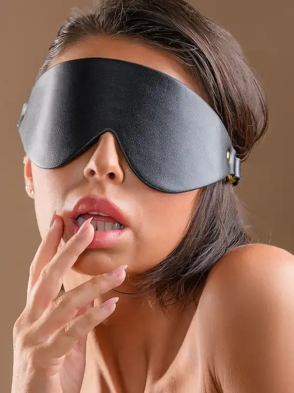 TABOOM Blindfold Augenbinde, schwarz/gold