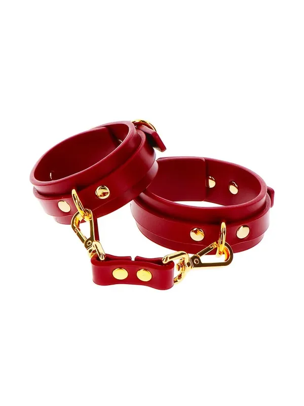 TABOOM Bondage Ankle Cuffs Fußfessel, rot