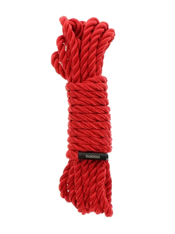 TABOOM Bondage Rope 7 mm Bondageseil 5m, rot
