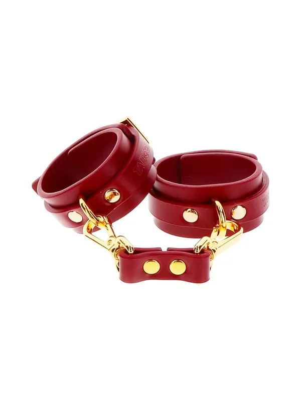 TABOOM Bondage Wrist Cuffs Handfessel, rot