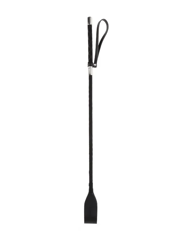 TABOOM Riding Crop Kunstleder-Gerte, schwarz