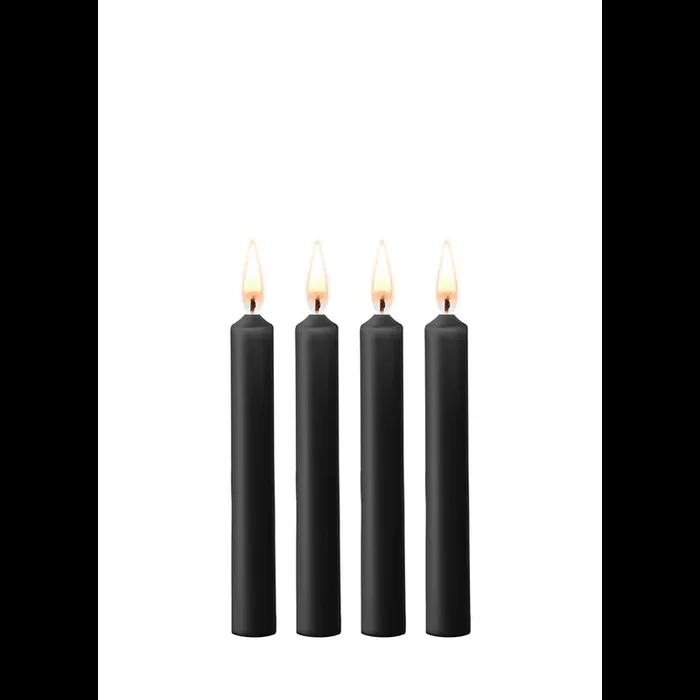 Teasing Wax Candles – 4 Pieces – Black