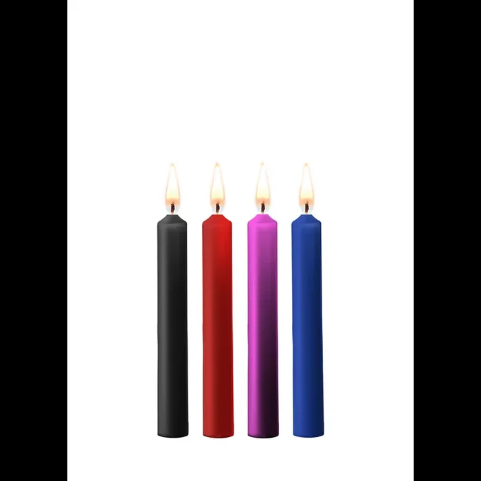 Teasing Wax Candles – 4 Pieces – Multicolor