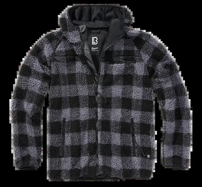Teddyfleece Arbeitsjacke (Grösse L, Farbe Camel)