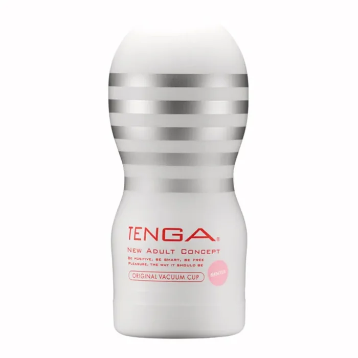 TENGA – Original Vacuum Cup – Silber/Weiß