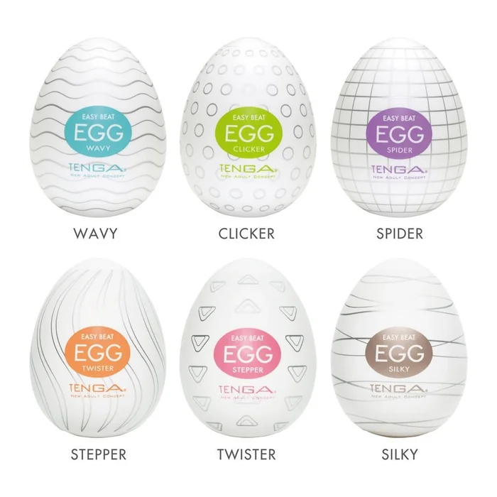 Tenga Egg Pack Eierbecher mit Ei-Masturbatoren