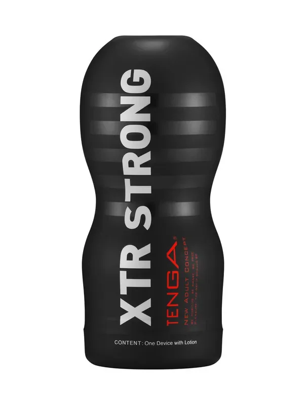 Tenga Original Vacuum Cup XTRA Strong Masturbator, schwarz