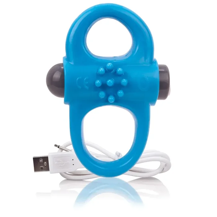 The Screaming O – Charged Yoga Vibe Ring Blue