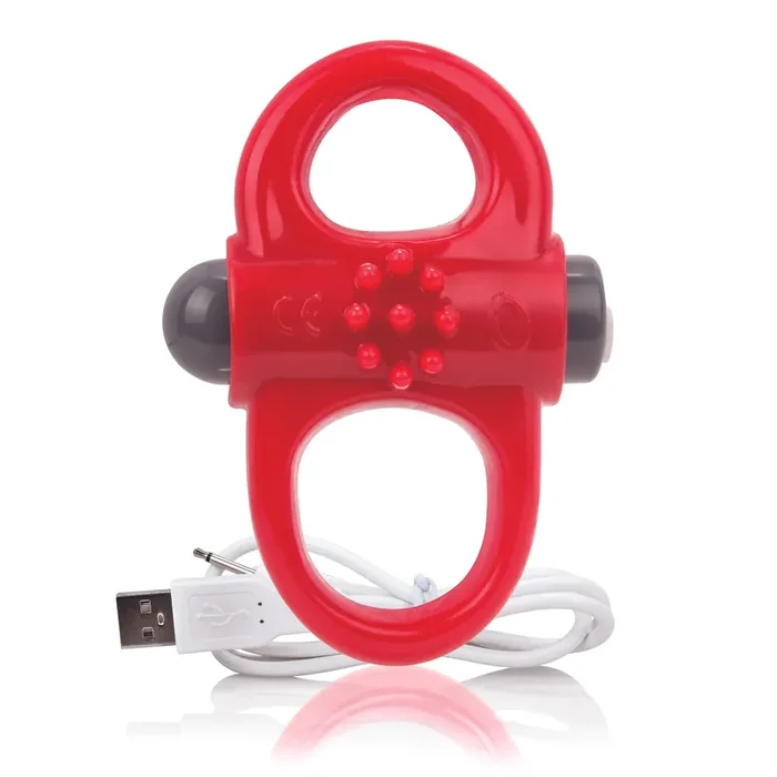 The Screaming O – Charged Yoga Vibe Ring Red