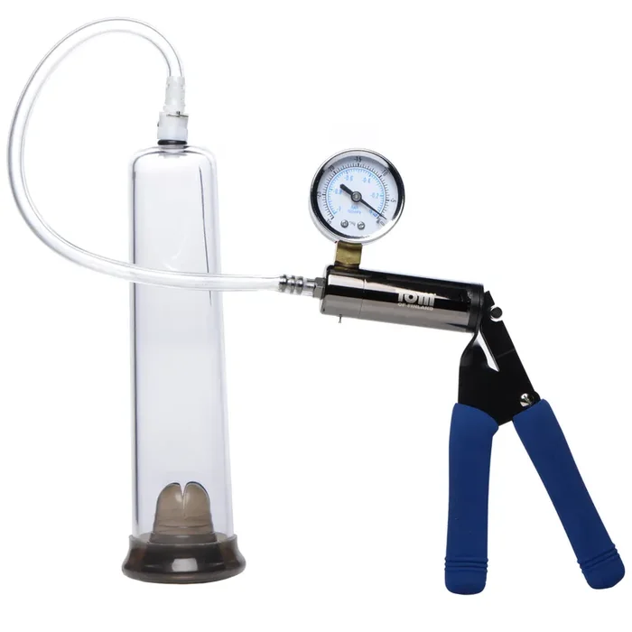 Tom of Finland Heavy Duty Penispumpe mit Manometer