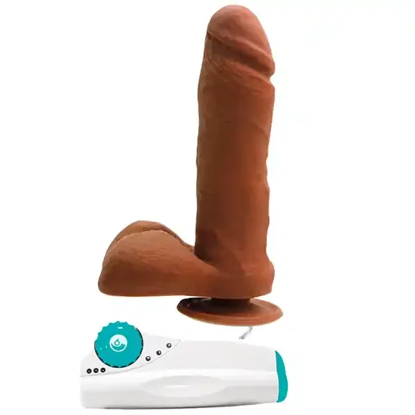 Topco Average Joe The Carpenter Mauricio Dildo Vibrator mit Fernbedienung 19 cm