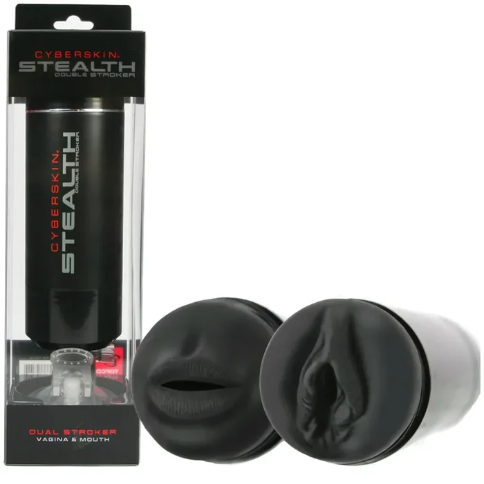 Topco Cyberskin Stealth Double Stroker Masturbator