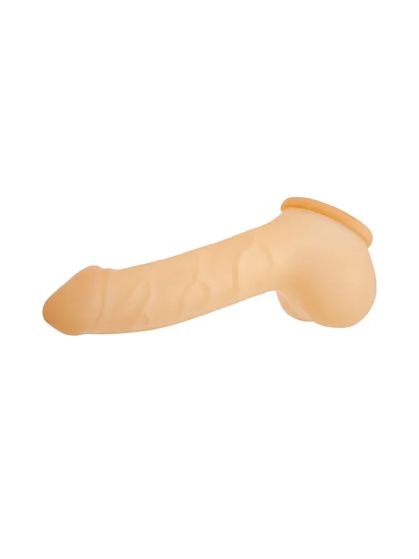 Toylie Carlos Latex-Penis-Hodenhülle, transparent