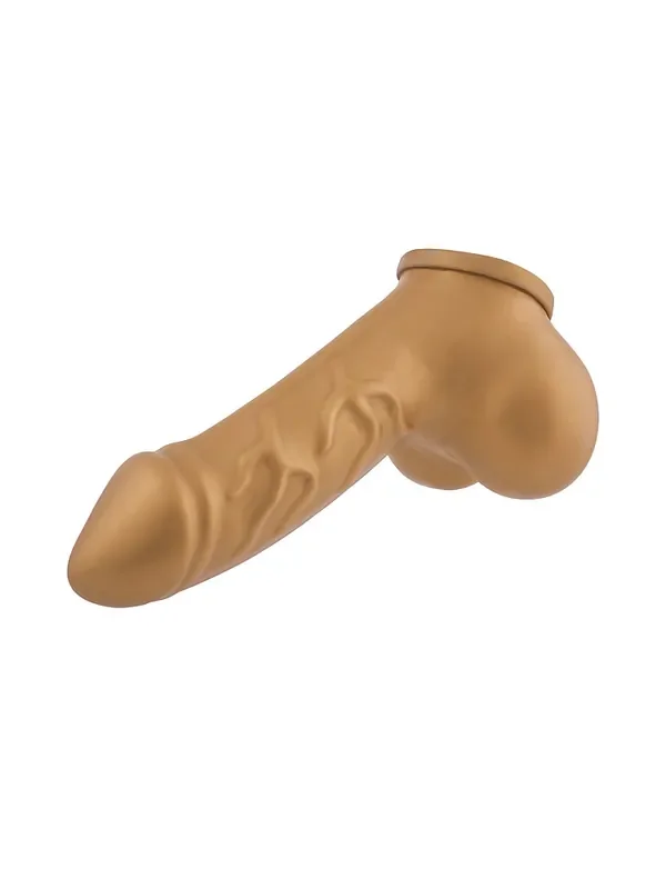 Toylie Danny Latex-Penis-Hodenhülle, gold