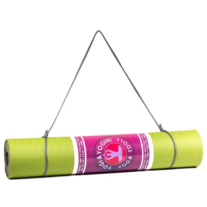Tragegurt für Yogamatte – grau verstellbar