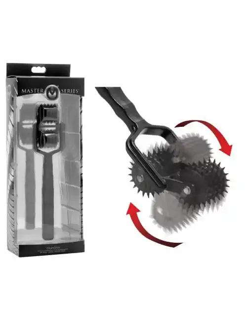 Transfix 10-Reel Dual Pinwheel Nadelrad