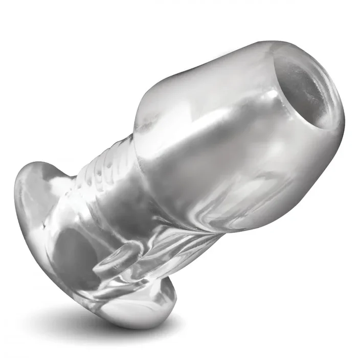 Transparenter Analplug mit Tunnel