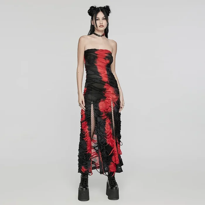 Tube-Kleid mit tie-dye Effekt