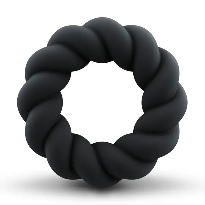Twist – Non-Vibrating Cockring – Black