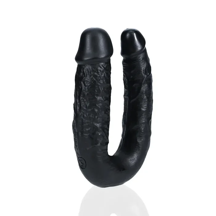U Shaped Double Dildo 5 / 12,7 cm – Black