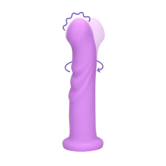 Ultra Soft Silikon Rotierender G-Punkt Vibrator – Lavender Spectacle