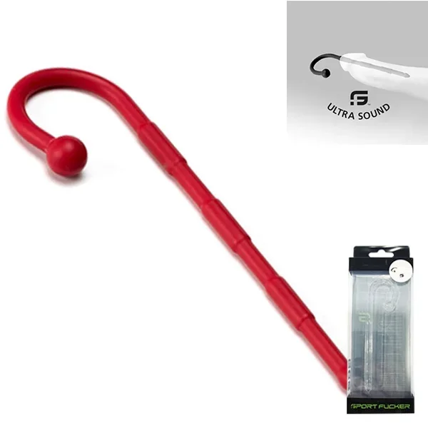 Ultra Sound Harnröhren-Plug 13cm Rot