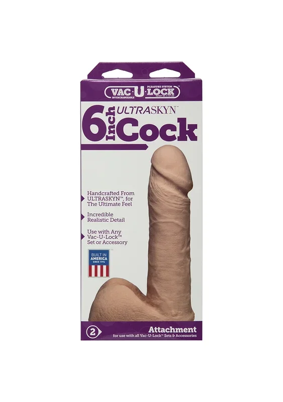 ULTRASKYN Cock – 6″ / 15 cm – Vanilla