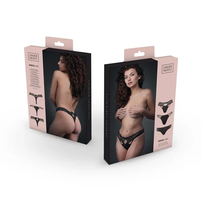 Underneath – Coco Tangas 3er-Set