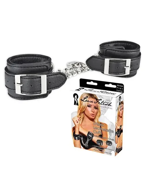 Unisex Leatherette Cuffs – schwere Qualität