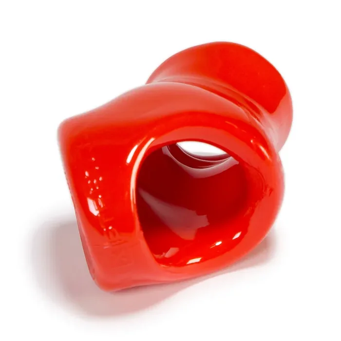 Unit-X Stretch – Sporty Sleek Cocksling with Extended Ballstretcher Base – Red