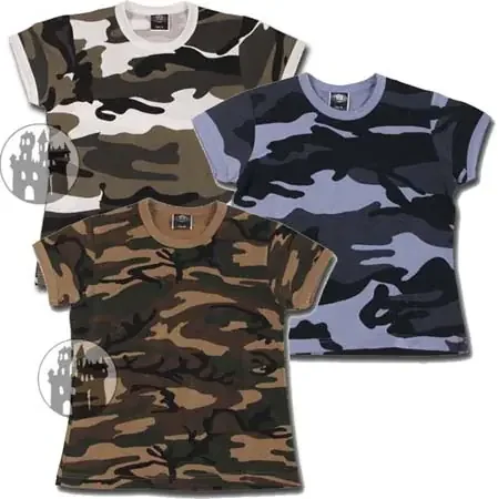 US/BW T-Shirt für Damen – leicht tailliert