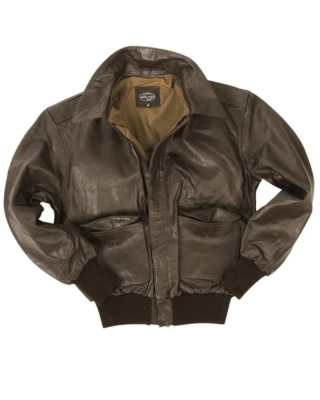 US Lederjacke Flieger A2 (Grösse: S)