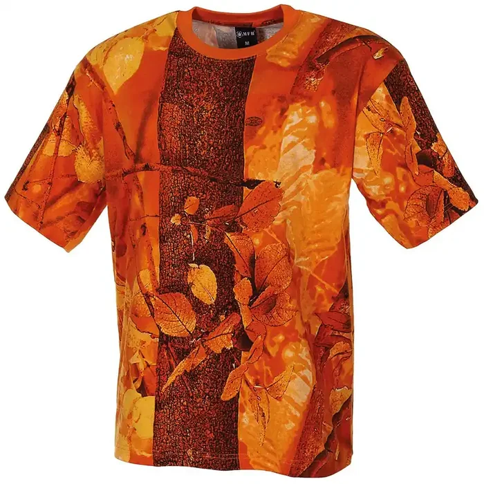 US T-Shirt, halbarm, Hunter-Orange