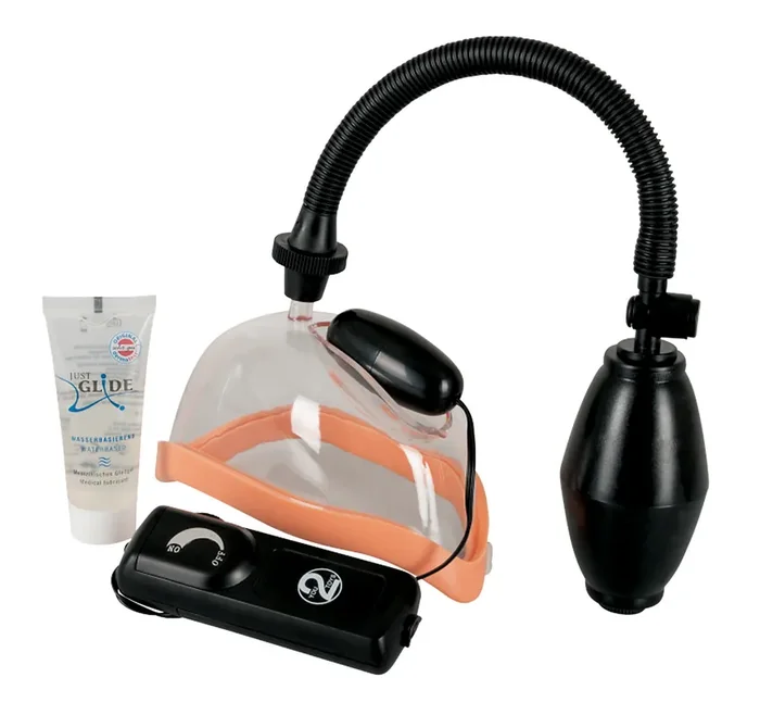 Vaginapumpe mit Vibrationsei