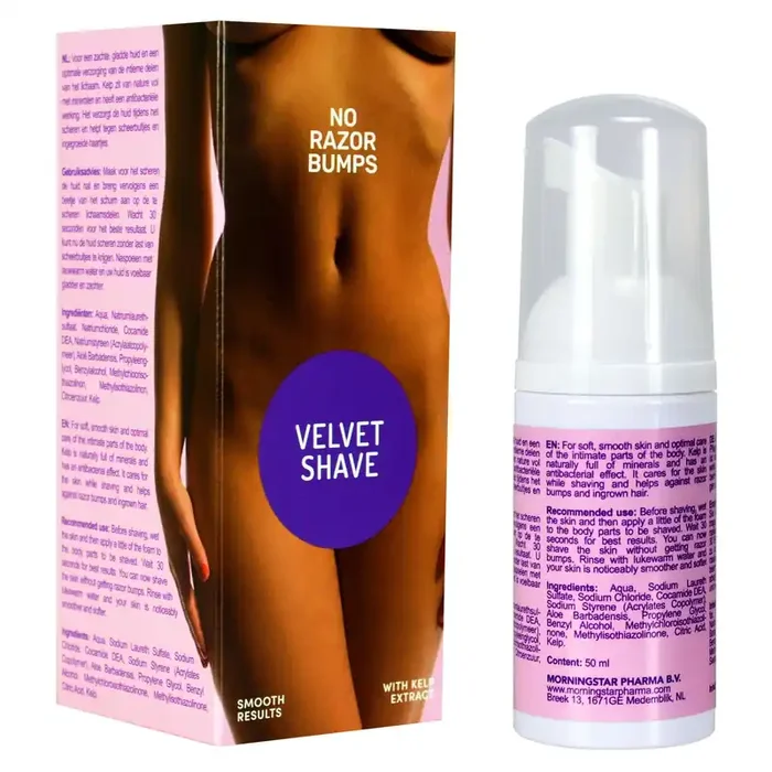 Velvet Shave – Rasiercreme für Frauen